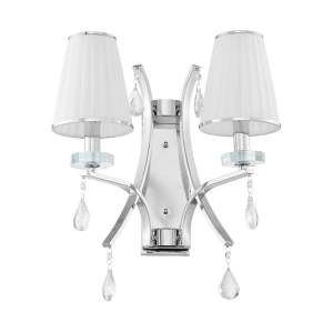 Настенное бра Lumina Deco LDW 66247-2 WT+CHR