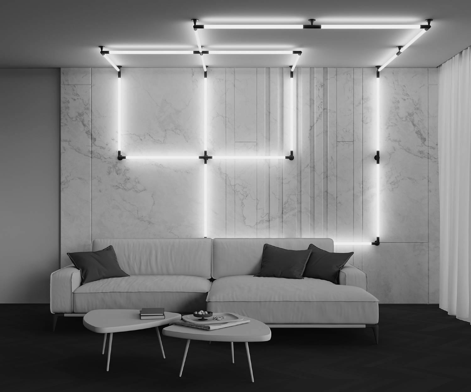 Трековый светильник Maytoni Larc C148CL-L900-13W3K-B Трековый светильник Maytoni Larc C148CL-L900-13W3K-B