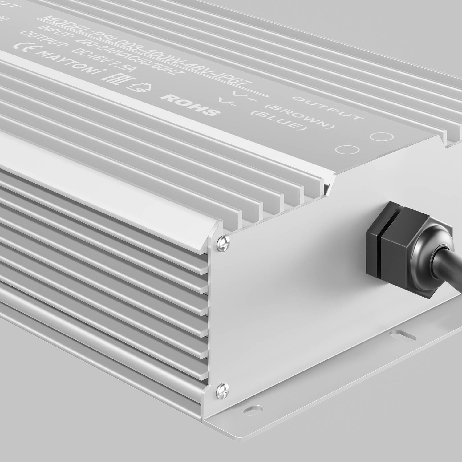 Блок питания Maytoni Power Supply Magnetic PSL008-400W-48V-IP67 Блок питания Maytoni Power Supply Magnetic PSL008-400W-48V-IP67