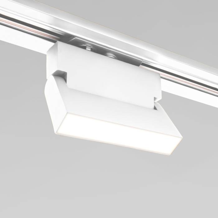 Трековый светильник Elektrostandard Arda Arda Белый 10W 4200K (85015/01) однофазный