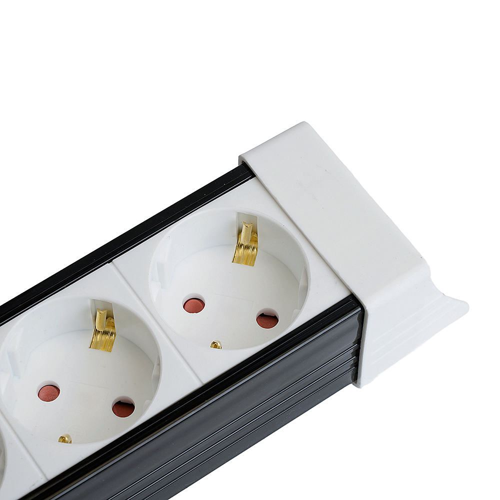 Сетевой фильтр 6-местный с/з 3x1мм2, 1,8 м, Stekker Techno 50150