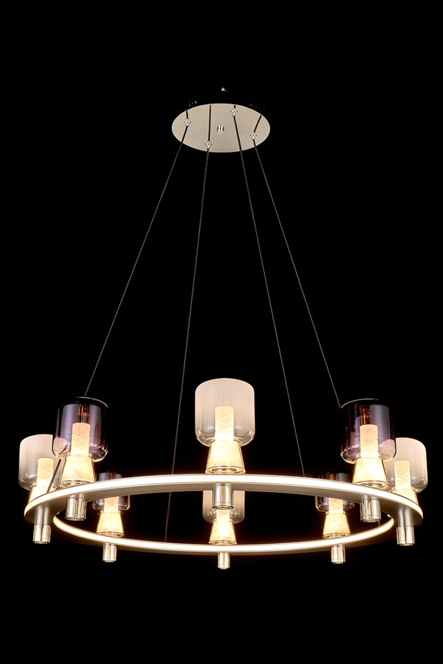 Подвесная люстра LEON Marie LE7719/8 Nickel