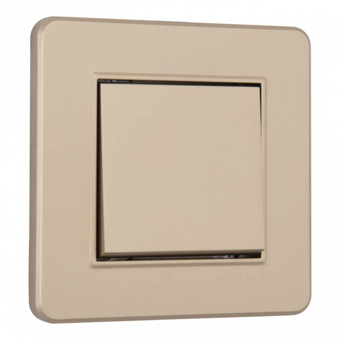 Выключатель Arte Milano Set16-1 SET16-1-30-1 shampan