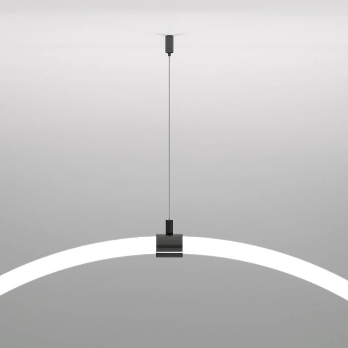 Подвесной трос Elektrostandard Full light Подвесной трос для круглого гибкого неона Full light черный (2м) (FL 2830)
