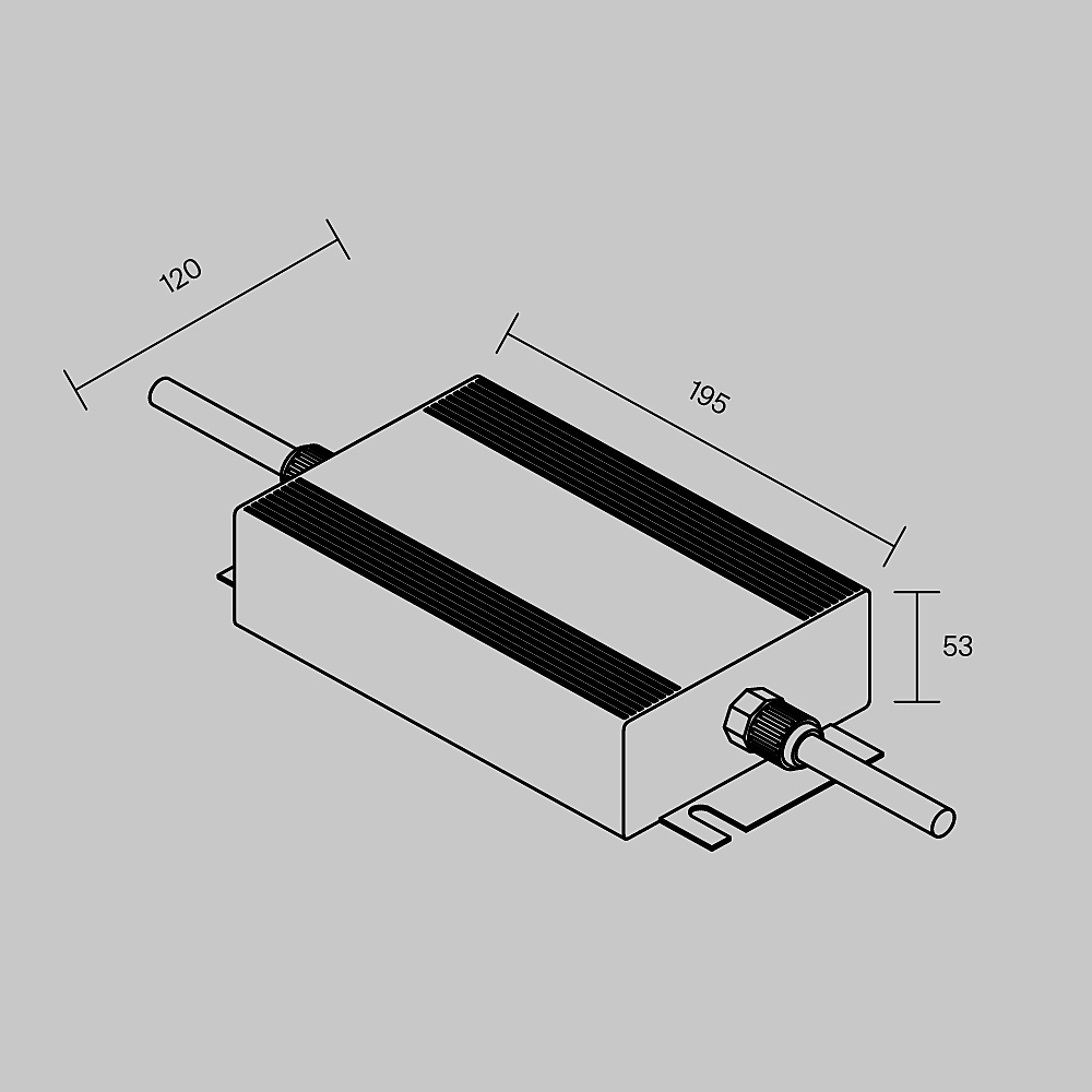 Драйвер для LED ленты Maytoni Источники напряжения 24В 822008