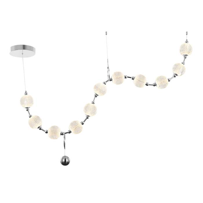 Светильник подвесной Delight Collection Elliot Diamante MD20001012-11A chrome Светильник подвесной Delight Collection Elliot Diamante MD20001012-11A chrome