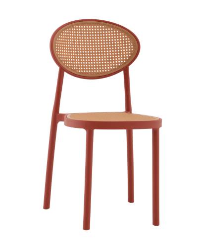 Стул пластиковый Stool Group Junie PP-245 red 36877