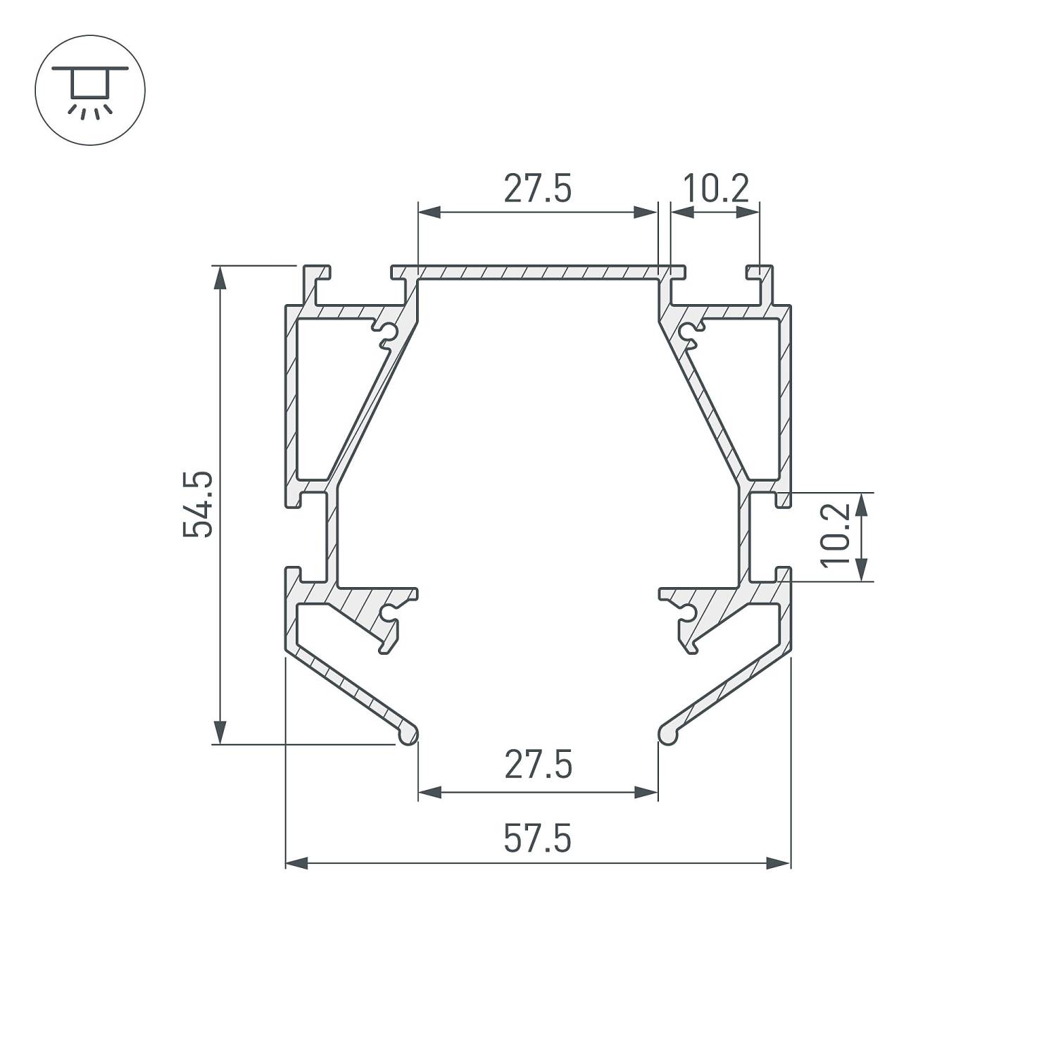 Профиль Arlight Mag-Orient 036147(2)