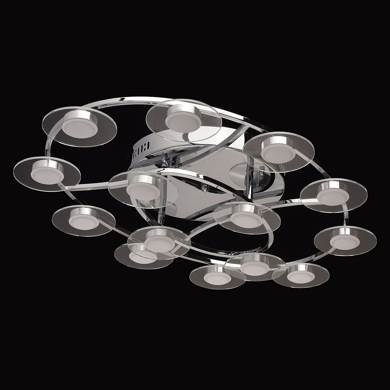 Потолочная светодиодная люстра Гэлэкси De Markt 632014814