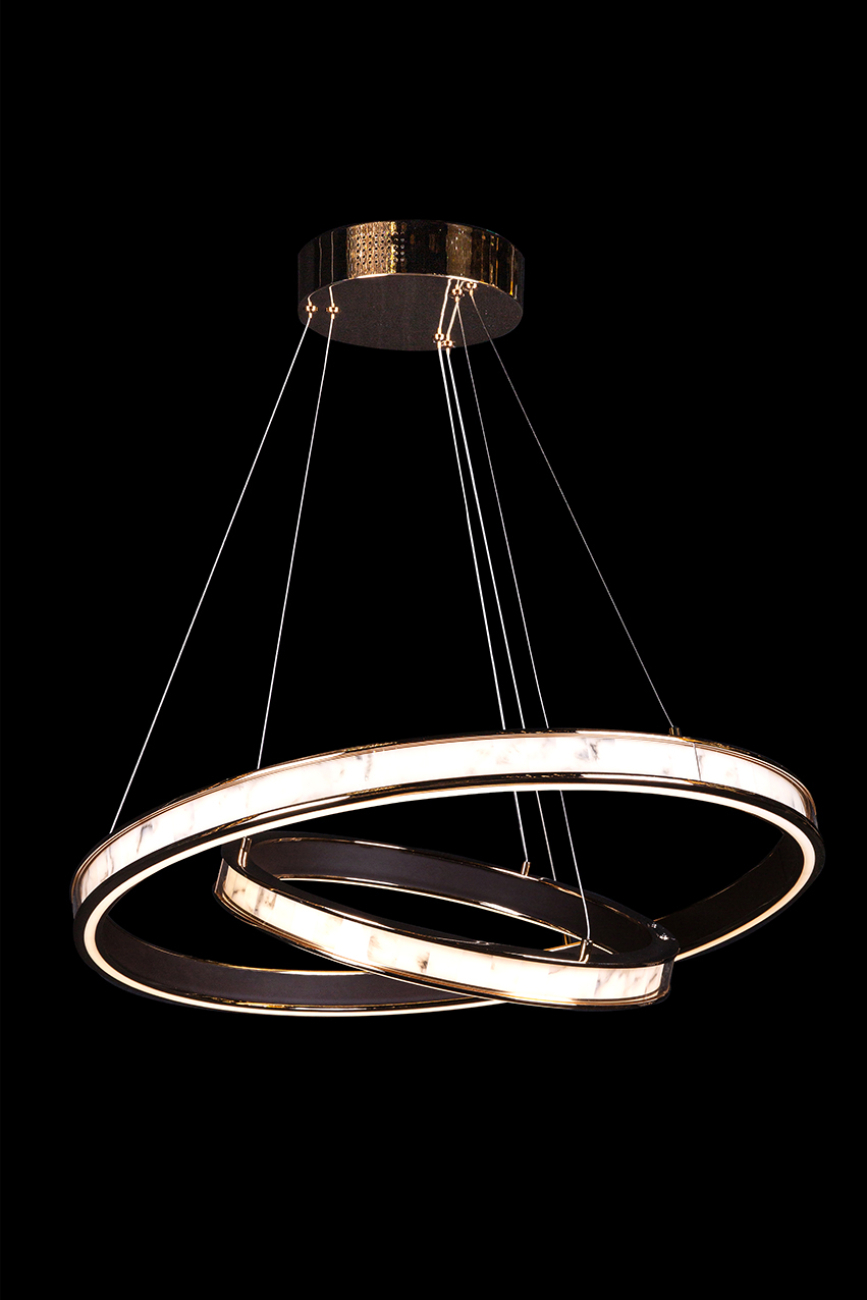 Подвесная люстра LEON Christine LE7702/800-2K Gold