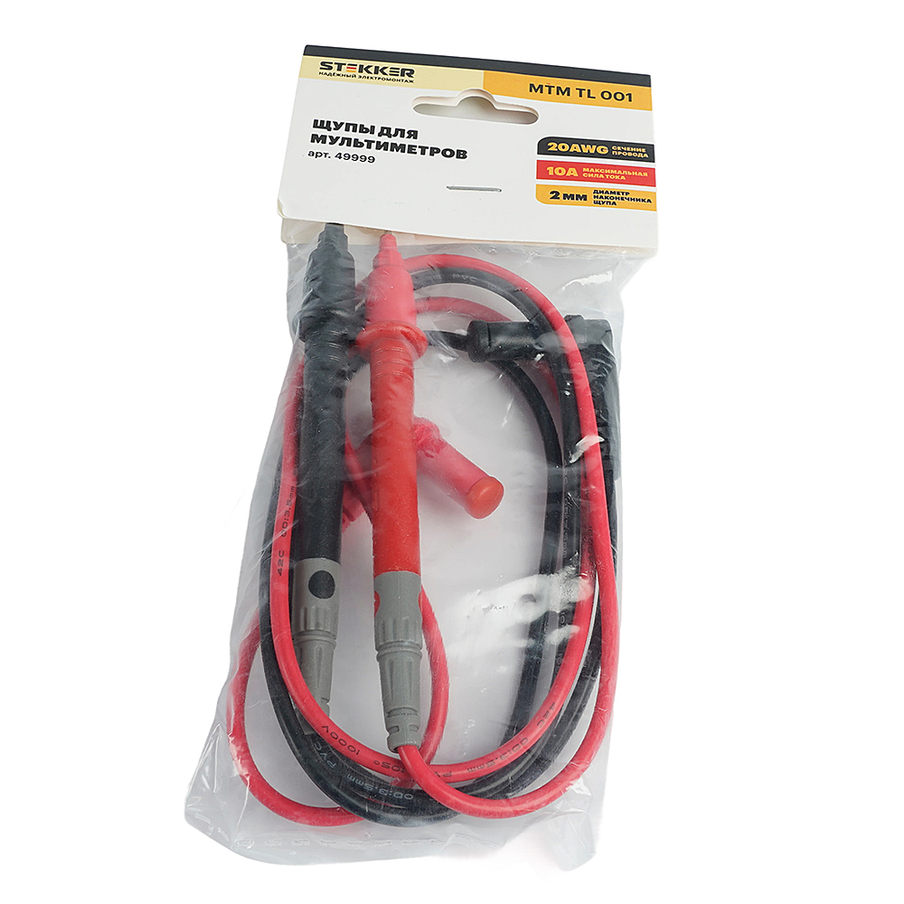 Щупы для мультиметров Stekker MTM TL 101 49999