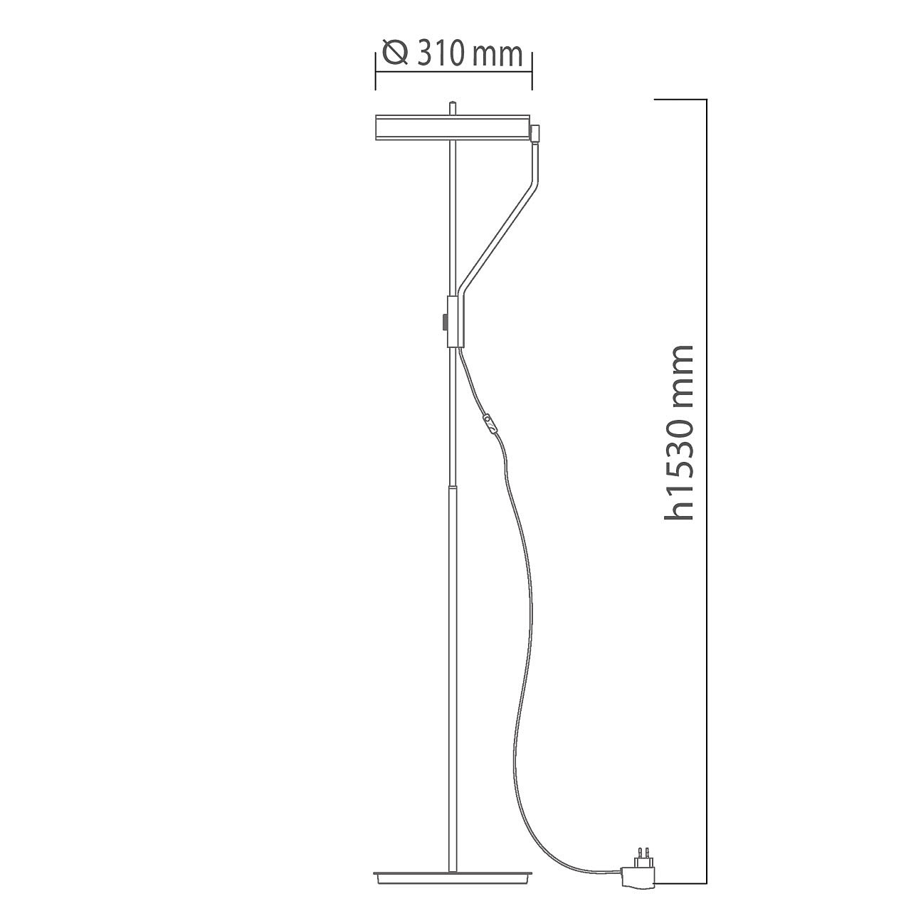 Торшер De Markt Гэлэкси 632046302