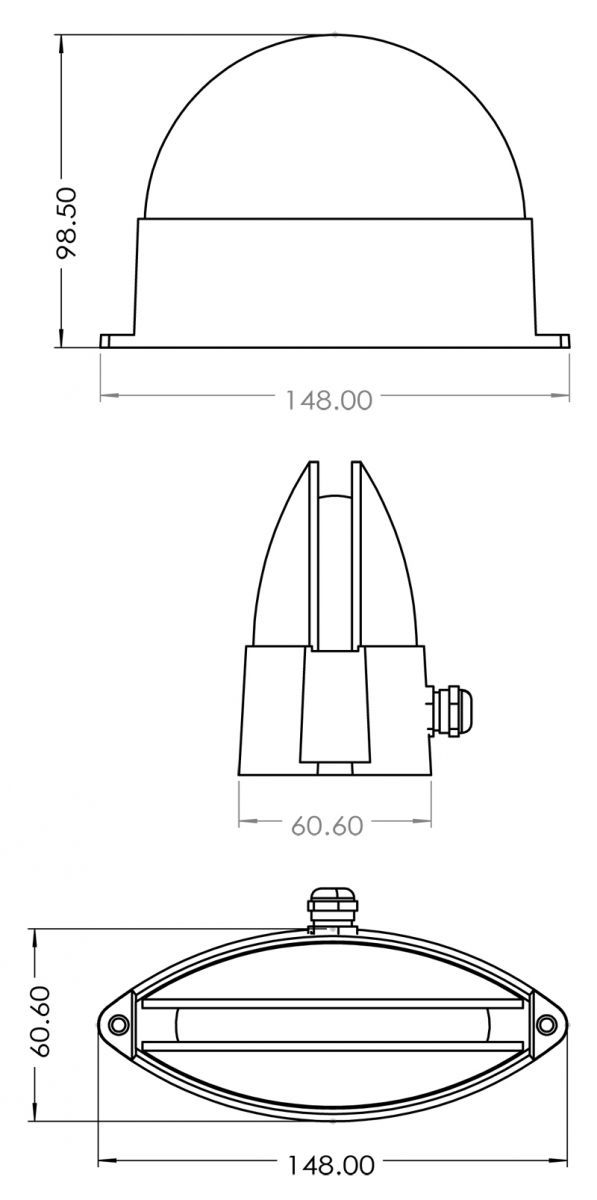 Уличный настенный светильник Deko-Light Maia II 731105
