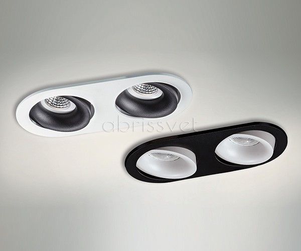 Встраиваемый светильник Italline DE DE-2002 black