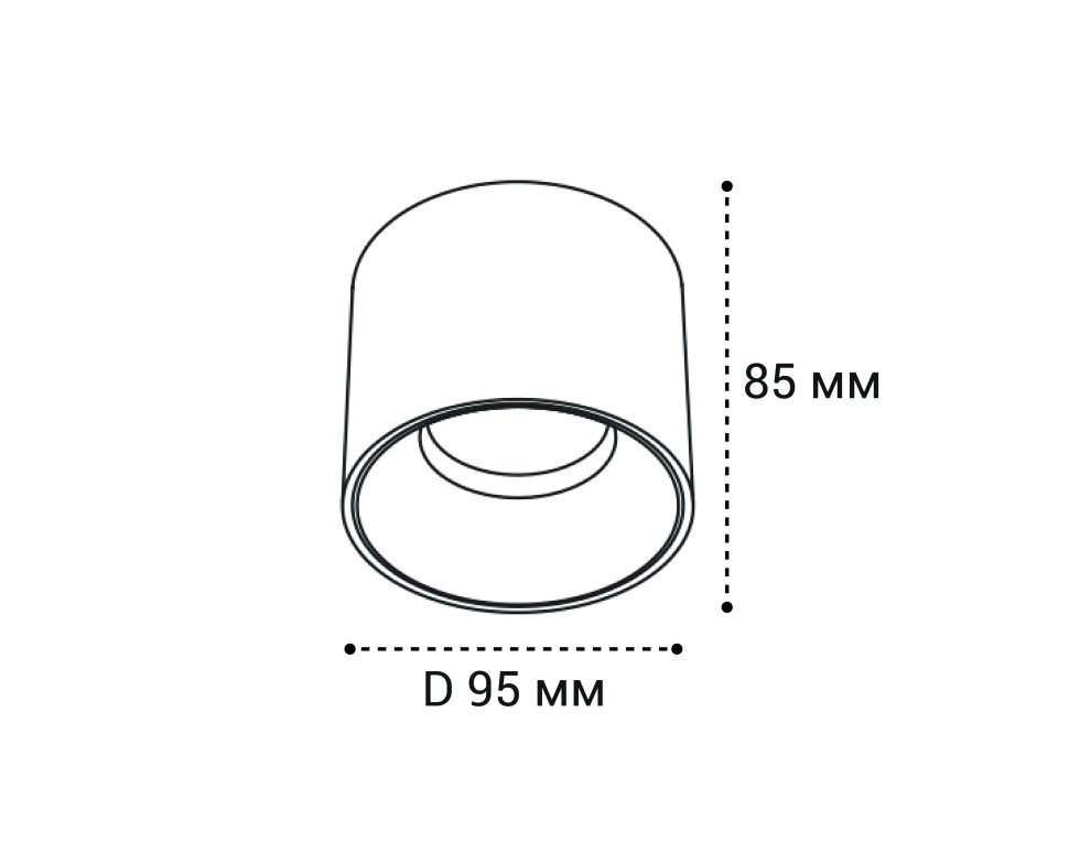 Накладной светильник Italline IT06-6036 IT06-6036 white 4000K