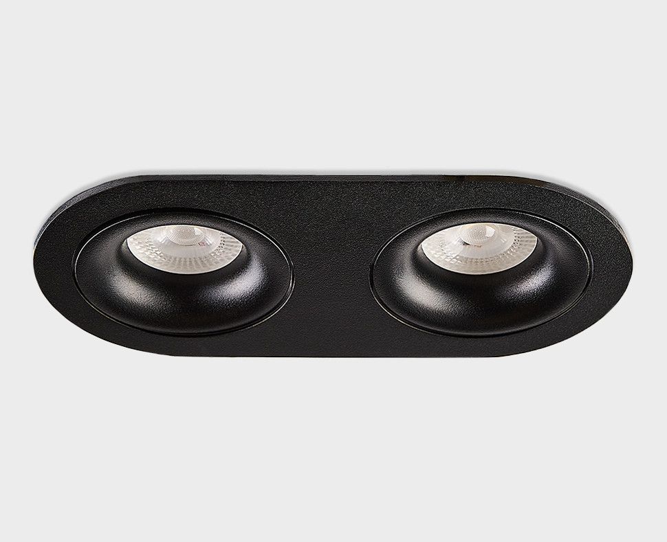 Встраиваемый светильник Italline DE DE-2002 black