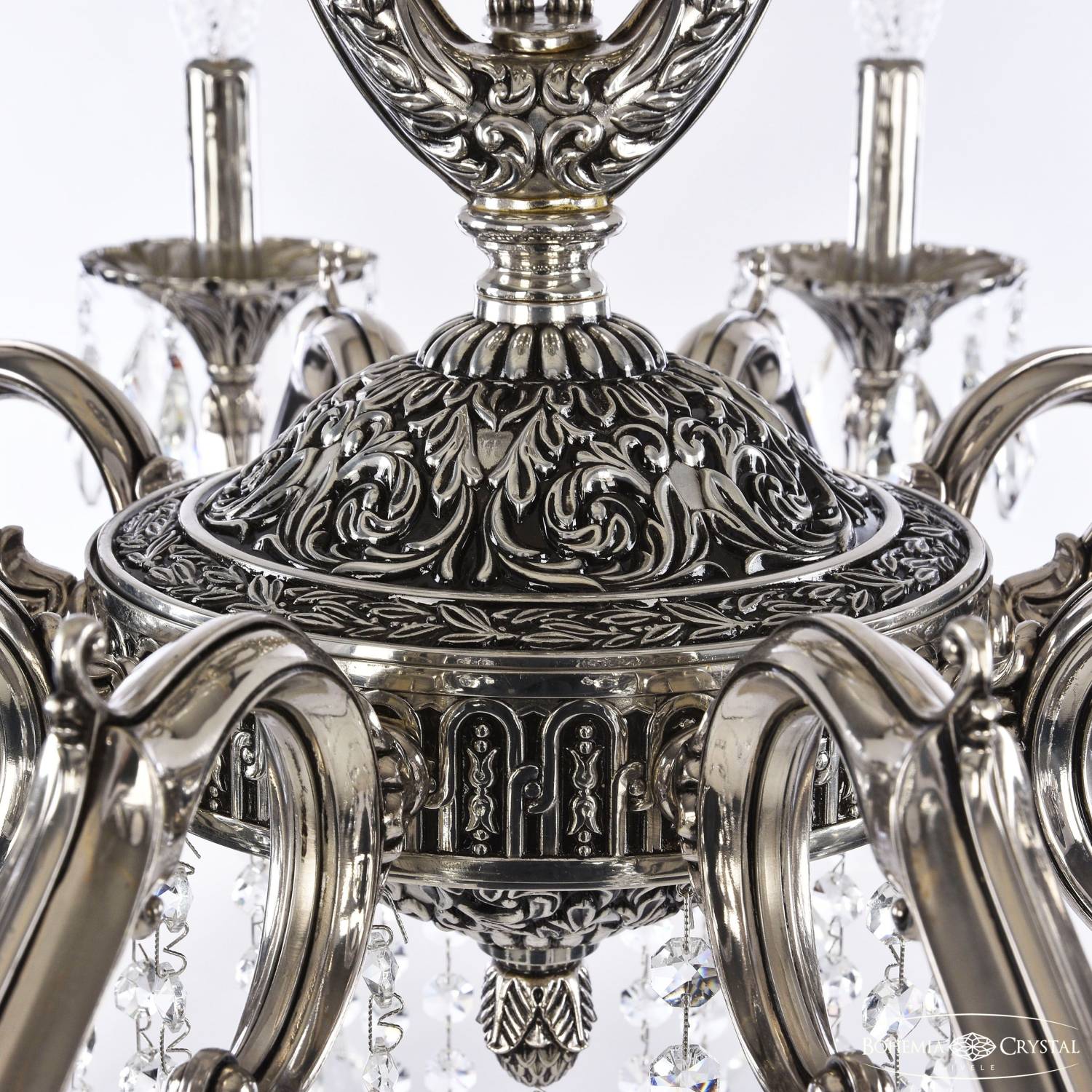 Подвесная хрустальная люстра 7202 Bohemia 72402/10/300 B NB FL3M