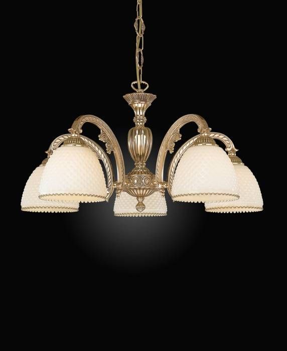 Подвесная люстра Reccagni Angelo 7105 L 7105/5 Подвесная люстра Reccagni Angelo 7105 L 7105/5