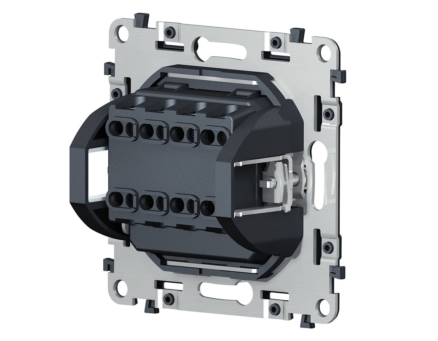 Механизм 2-клавишного перекрестного выключателя Ambrella Volt QUANT VM125