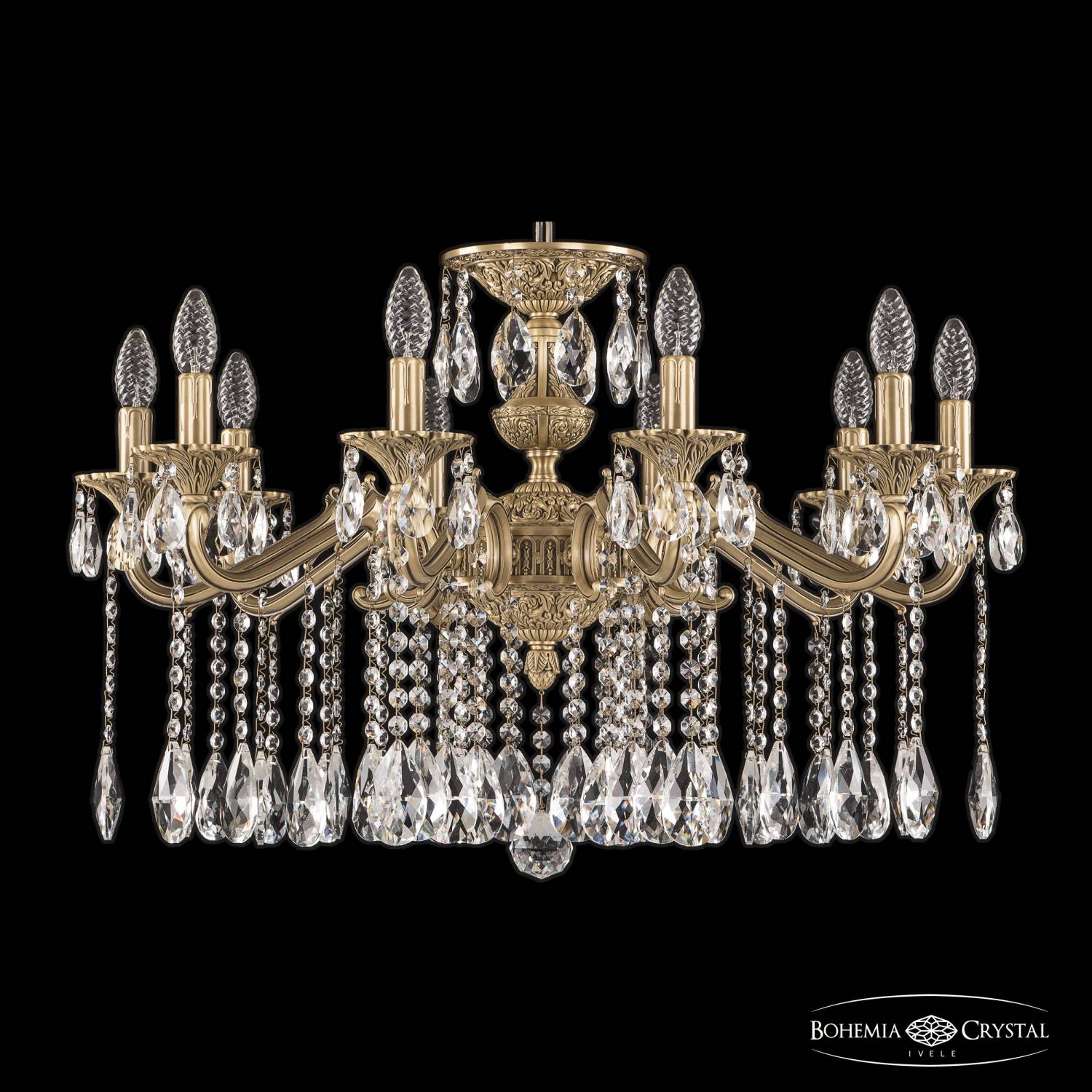 Подвесная хрустальная люстра 7202 Bohemia 72202/10/250 A FP