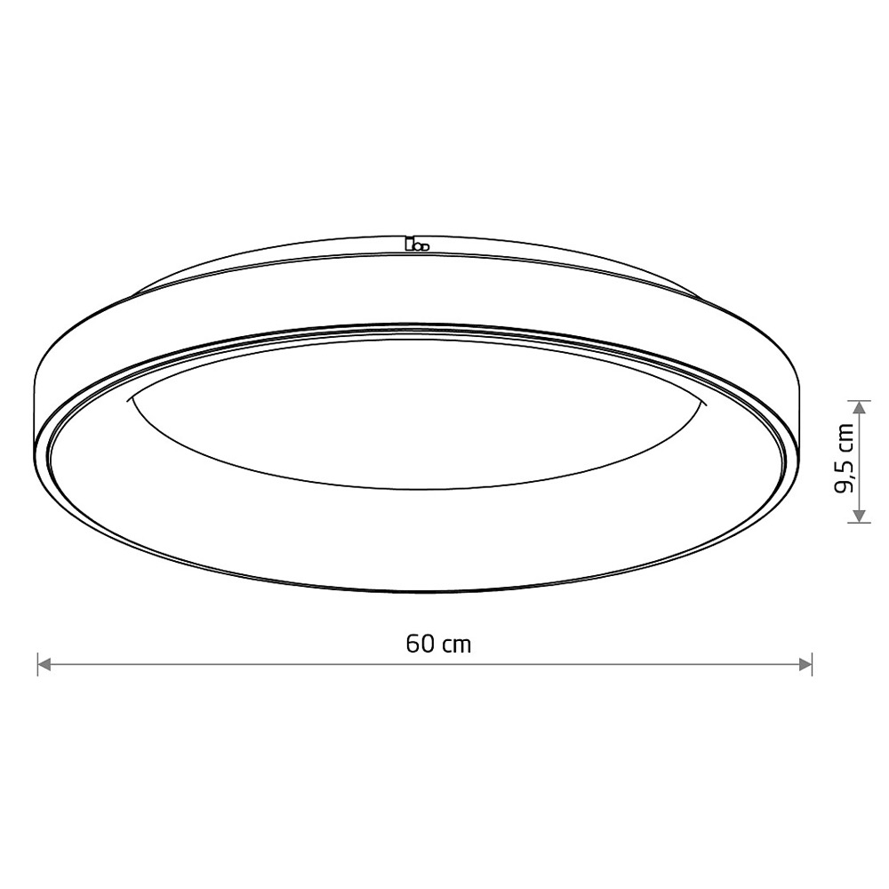 Светильник потолочный Nowodvorski Nikki Round Led 11208
