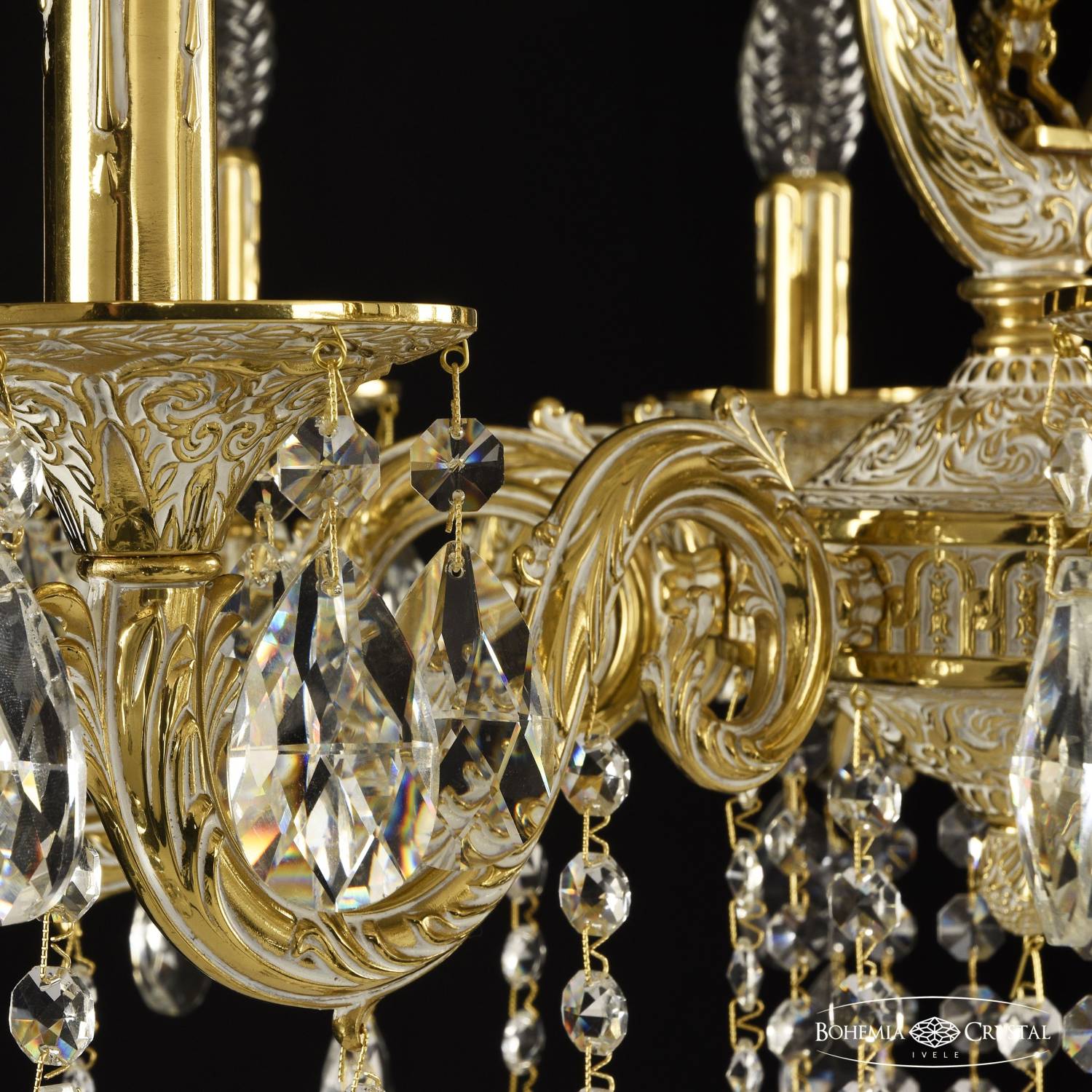 Подвесная хрустальная люстра 7101 Bohemia 71401/8/175 A GW FH1S