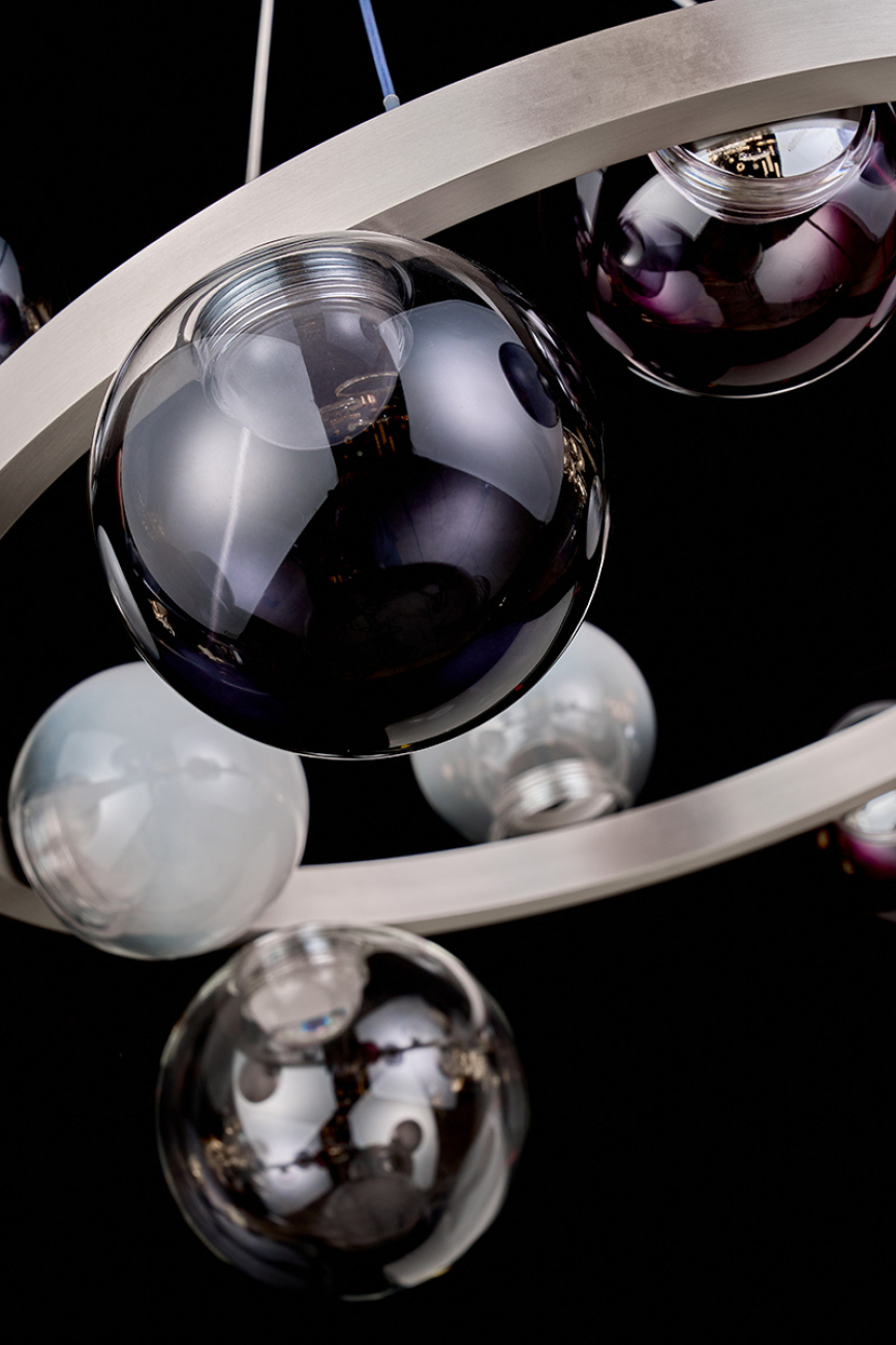 Подвесная люстра LEON Molecule LE7723/680 Chrome