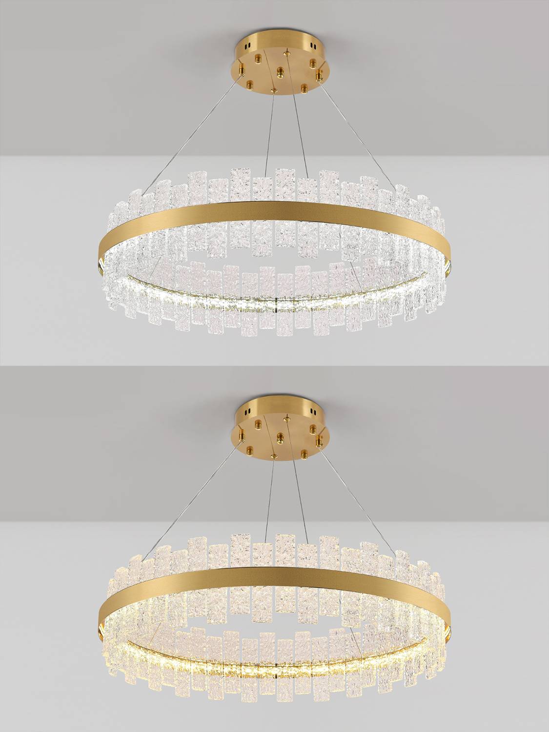 Подвесная люстра Natali Kovaltseva Smart Нимбы LED LAMPS 81268