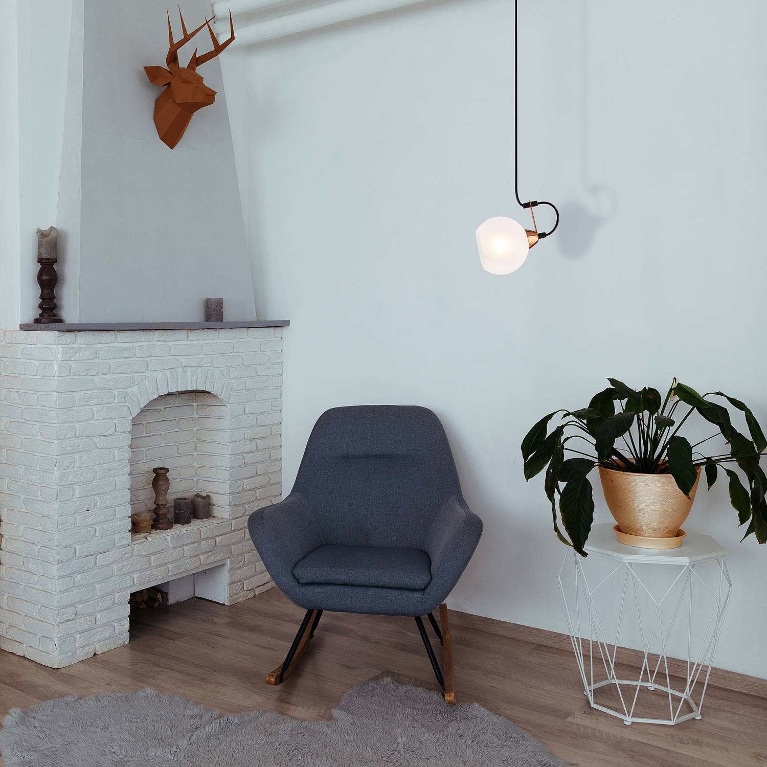 Светильник подвесной Eurosvet Bounce 50175/1 черный