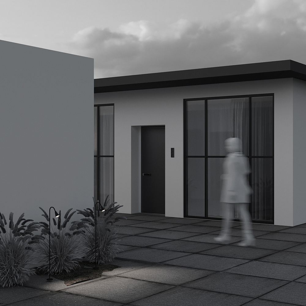 Уличный наземный светильник Maytoni Barb O531FL-L3B3K1