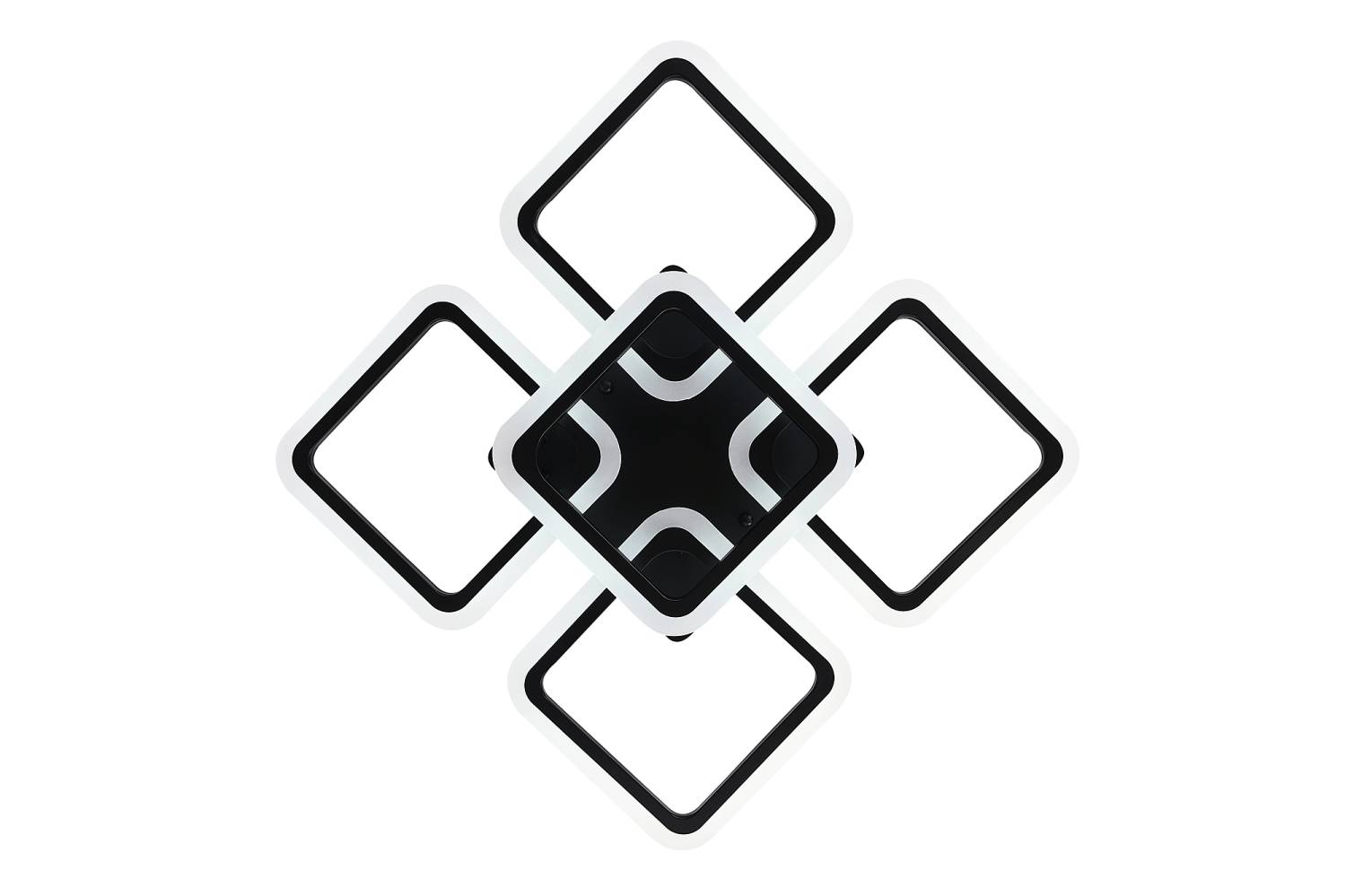 Потолочная люстра Natali Kovaltseva Spektr HIGH-TECH LED LAMPS 82022 BLACK