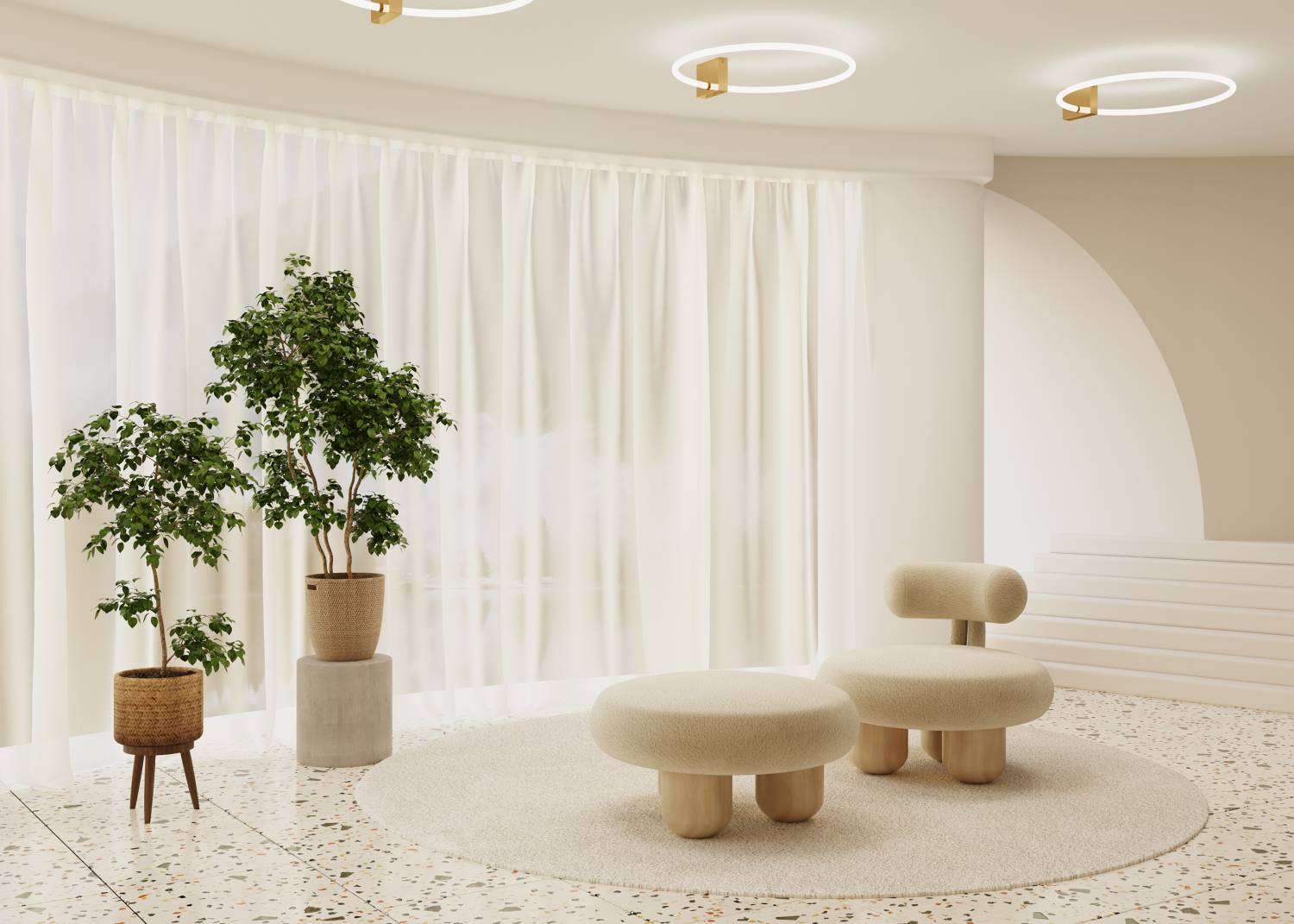 Светильник потолочный Maytoni Anillo MOD315CL-L25G3K