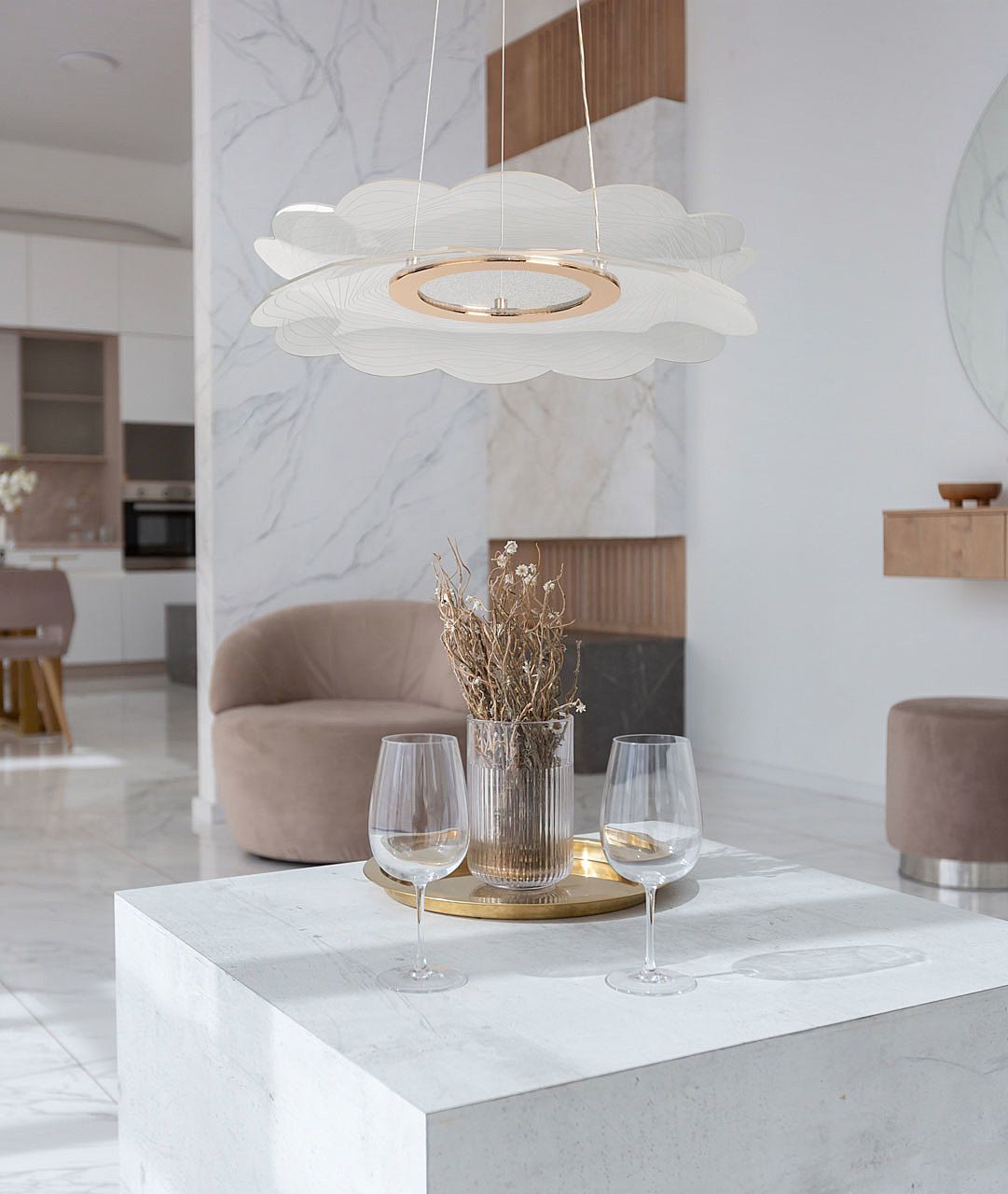 Подвесная люстра De Markt Конти 488014201