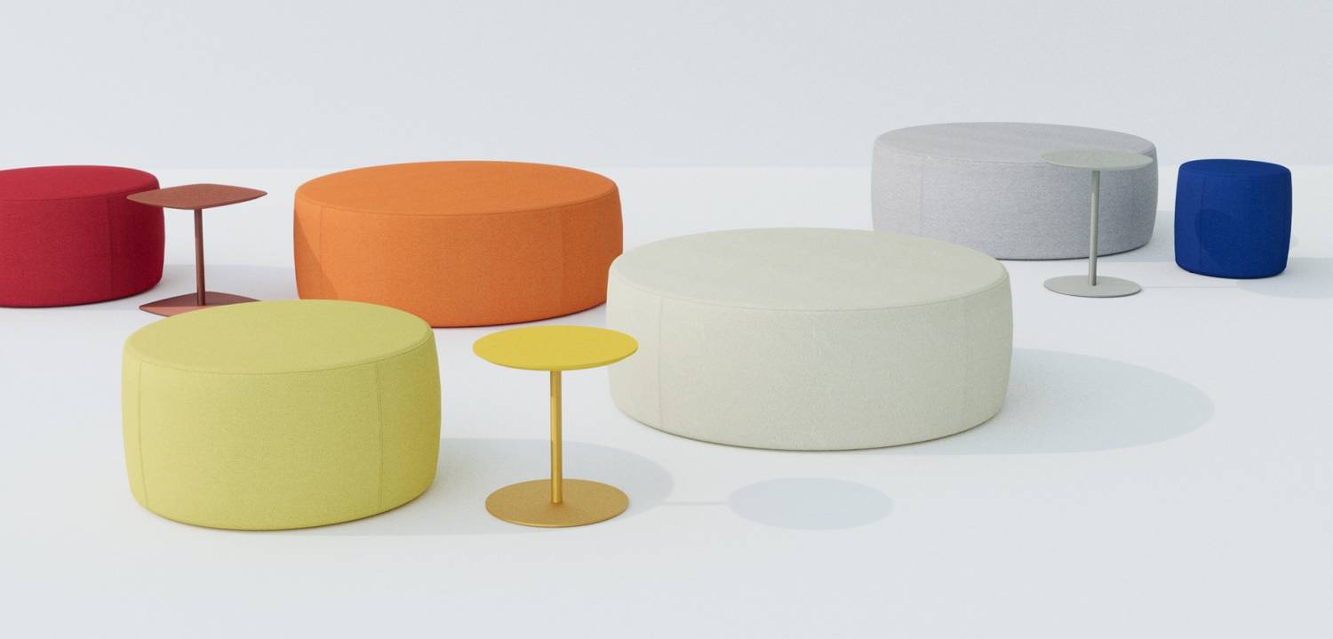 Пуфик Delight Collection Curve Vol Pouffe