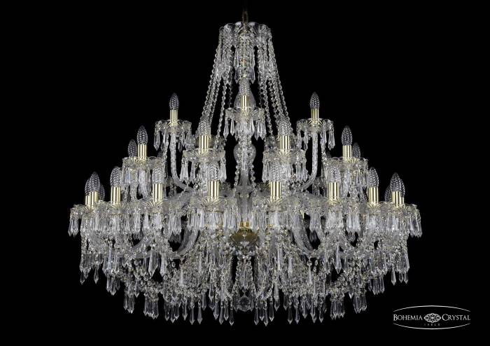 Подвесная хрустальная люстра 1403 Bohemia 1403/20+10+5/400 G