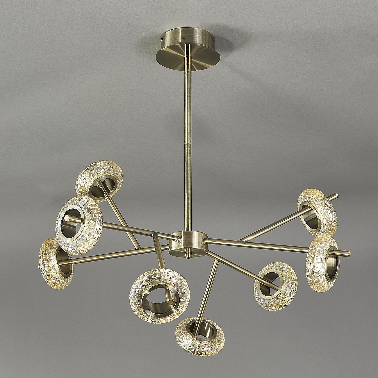 Потолочная люстра Escada Gravity 10252/8LED Brass