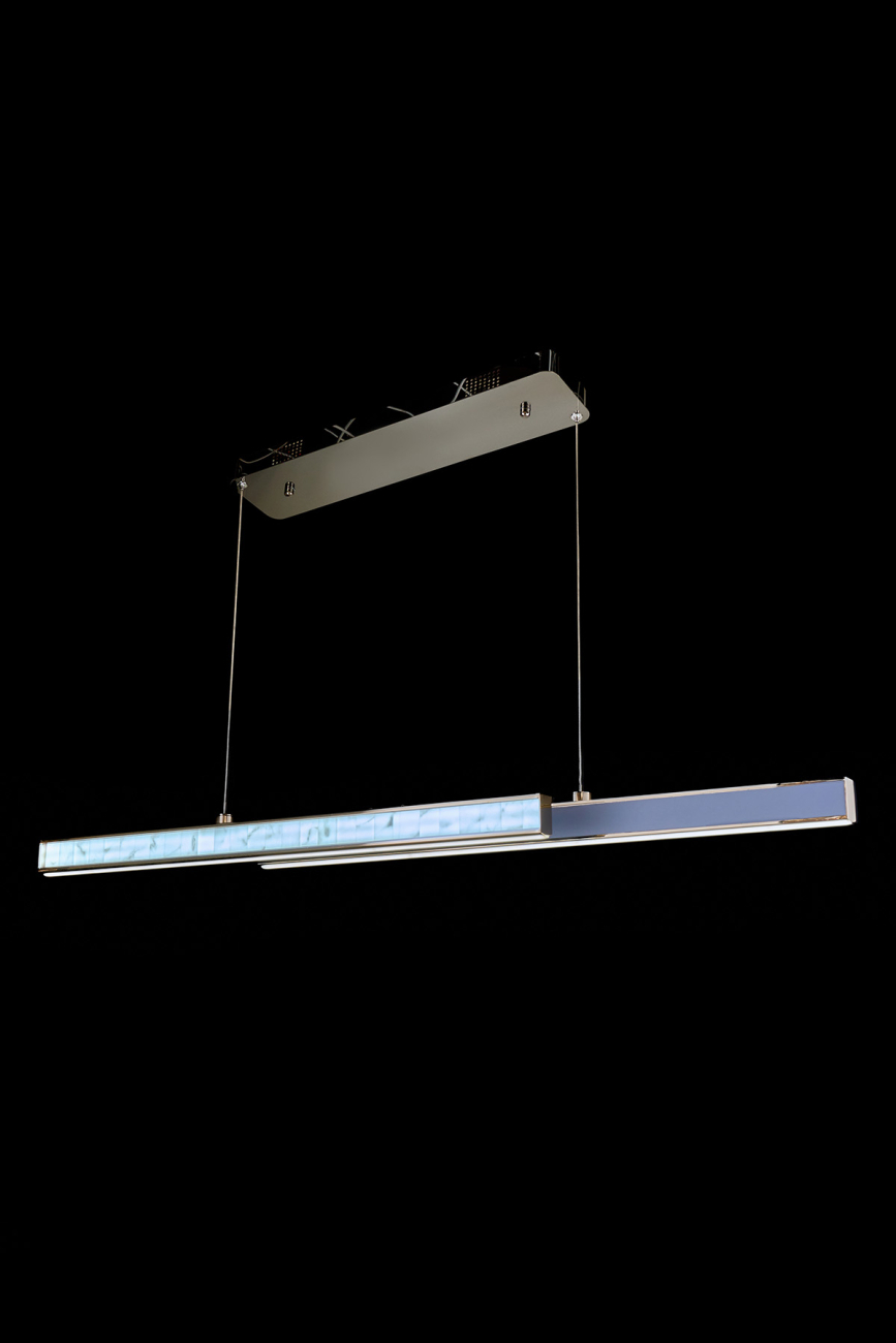 Светильник подвесной LEON Christine LE7702/1200L Black Chrome