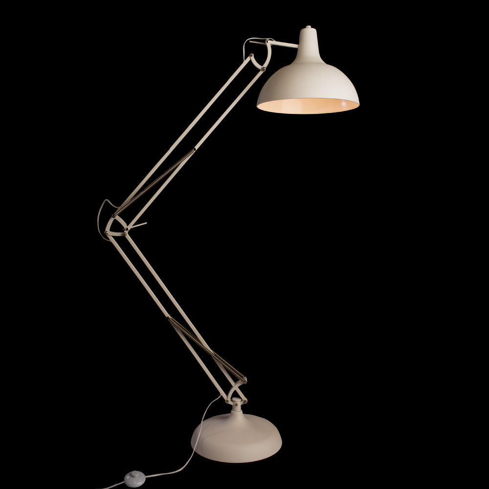Торшер Arte Lamp GOLIATH A2487PN-1WH Торшер Arte Lamp GOLIATH A2487PN-1WH
