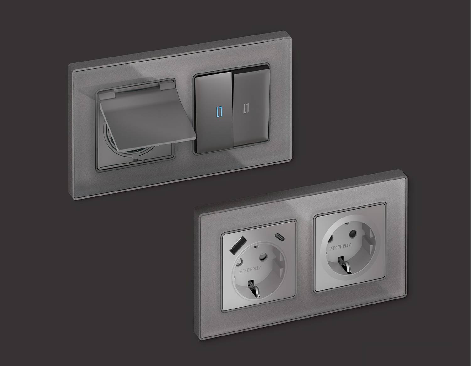 Рамка Ambrella Volt Arctic AF580652