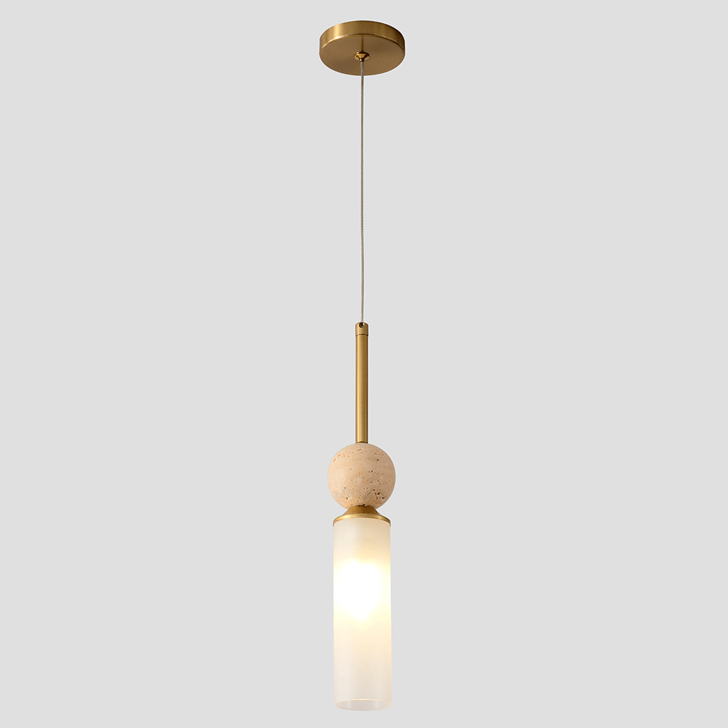Светильник подвесной Crystal Lux Simply SIMPLY SP1 BRASS