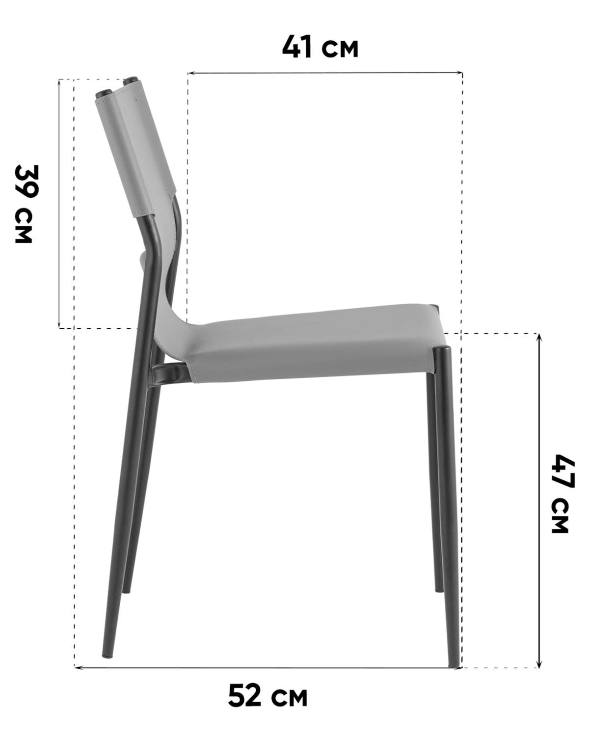 Обеденный стул Stool Group EL-2 brown NC