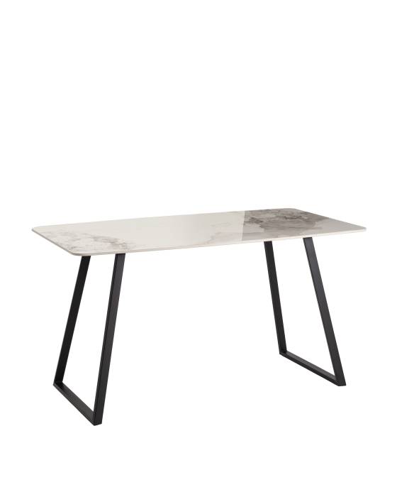 Кухонный стол Stool Group T-122 Chanel white top bl legs DUAL