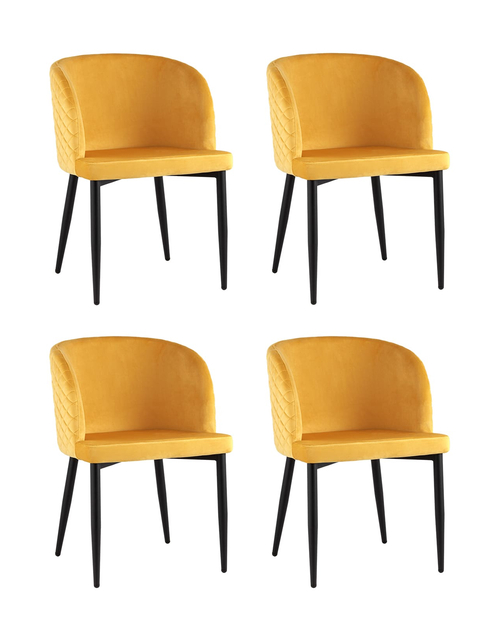 Комплект стульев Stool Group Оскар MC11 KD HLR-41 X4