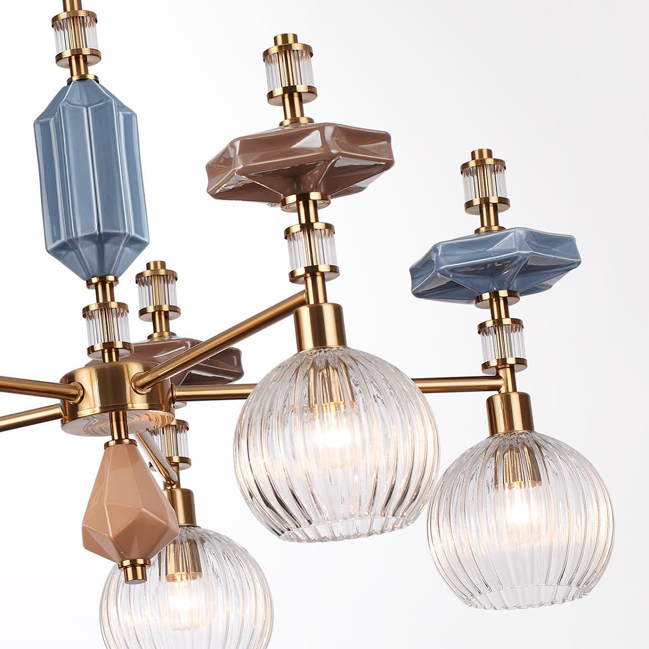 Люстра на штанге Odeon Light EXCLUSIVE Terra 5414/5 Люстра на штанге Odeon Light EXCLUSIVE Terra 5414/5