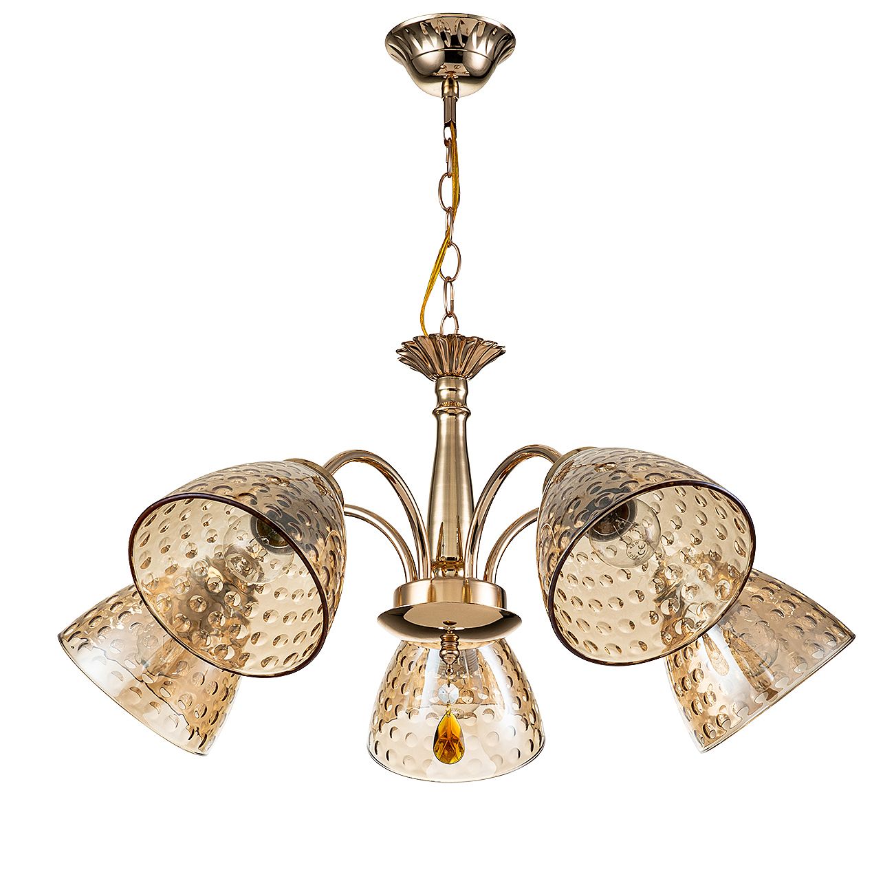 Подвесная люстра Escada Freesia 658/5PL Gold