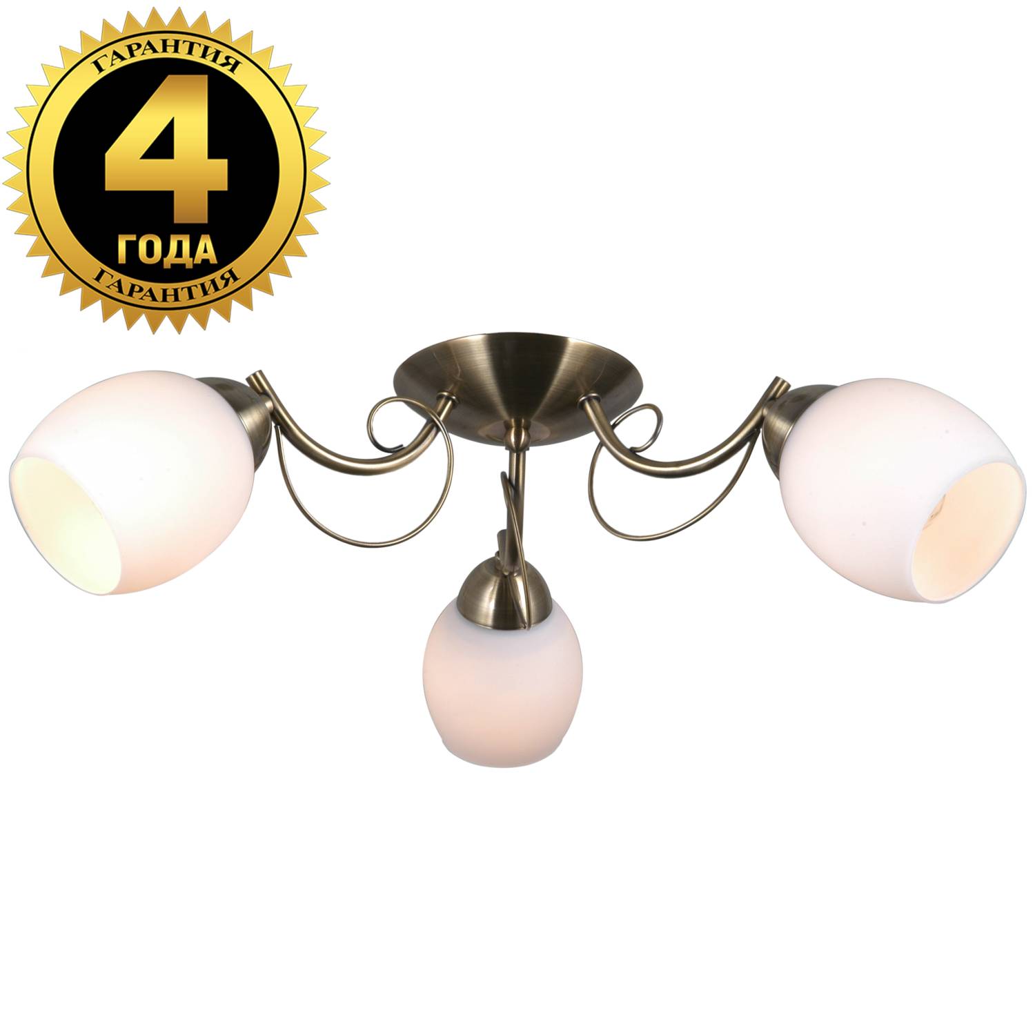 Потолочная люстра Natali Kovaltseva 75147 75147/3C ANTIQUE