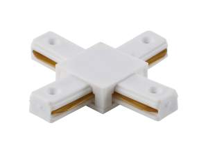 Соединитель X-образный (однофазный) Crystal Lux CLT 0.211 04 WH