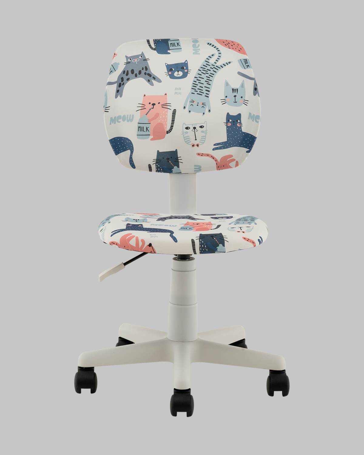 Компьютерное кресло Stool Group ЛОЛО 5256D-W Cats