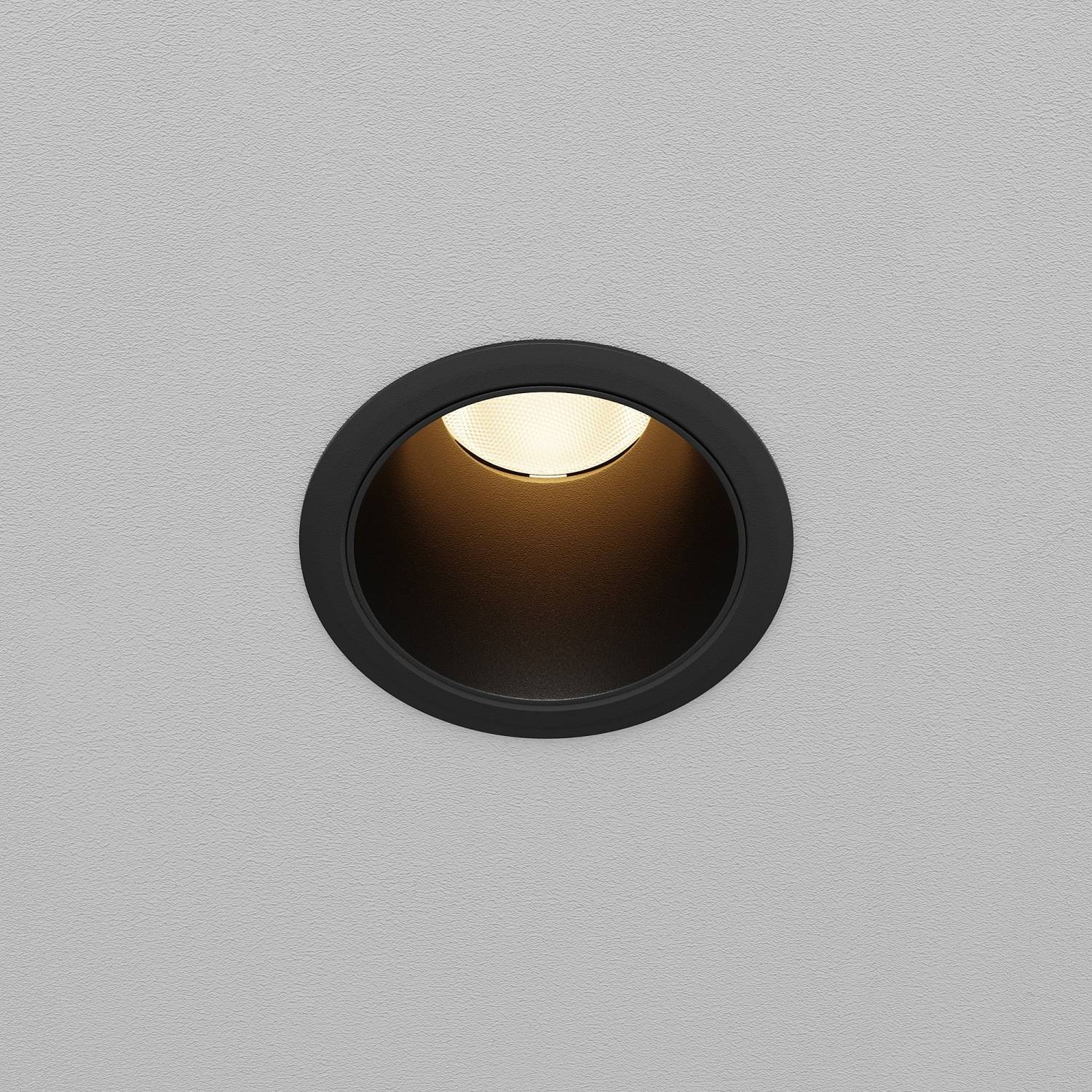 Встраиваемый светильник Maytoni Dip DL116-10W-3K-B