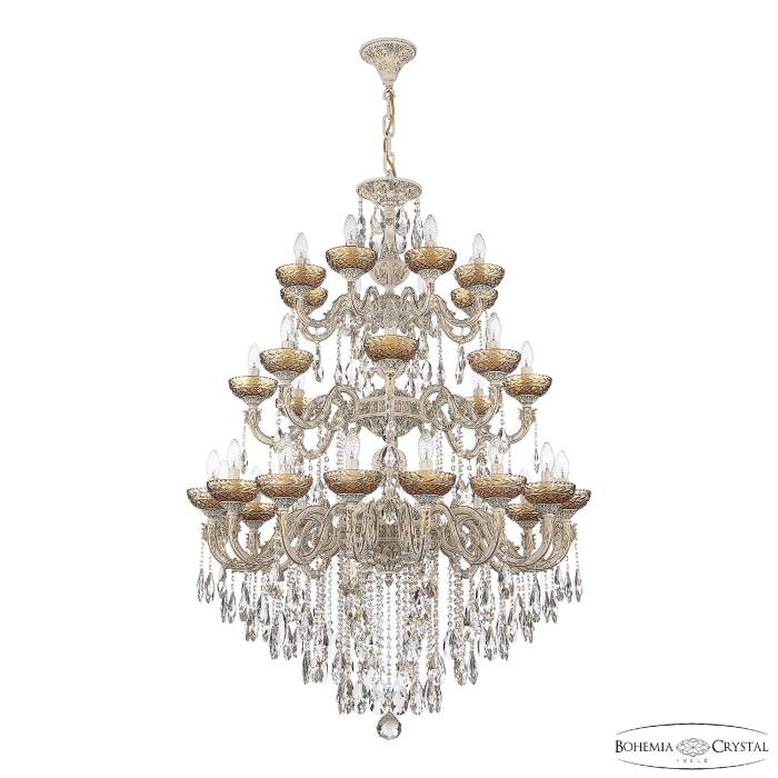 Подвесная люстра Bohemia AL7901 AL79101/16+8+8/300/3d B WMG P Amber/M-1F